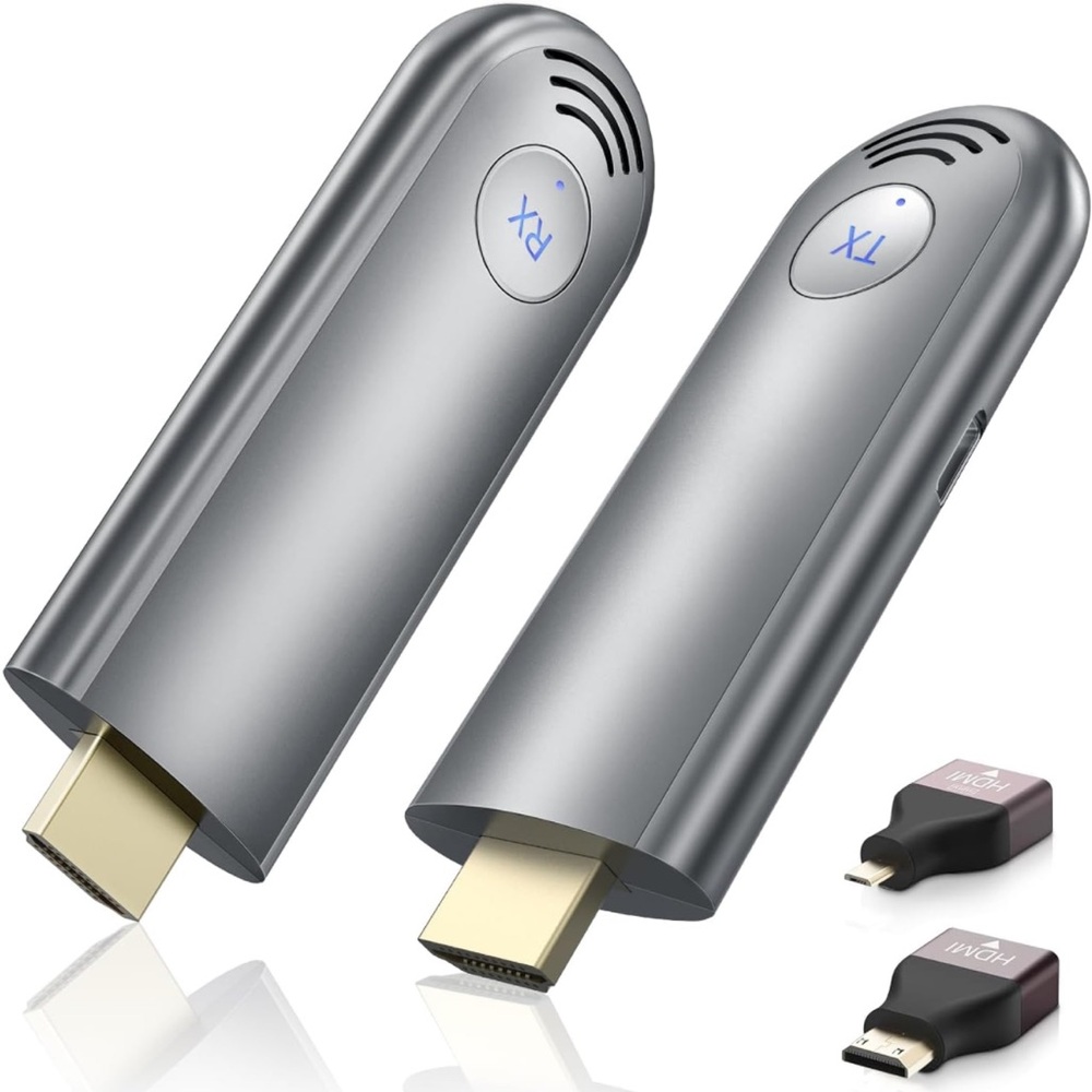 BNIB Wireless HDMI Transmitter Receiver Plug Play Portable 2.4G/5g Extension Kit